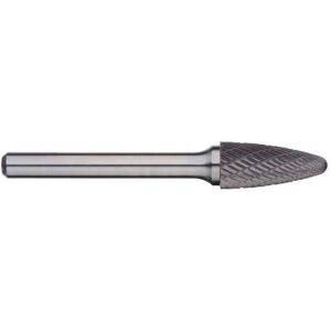 1/8in Tree Radius Nose Carbide Burr 1/4in flute length