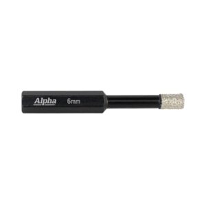 6mm Wax Filled: Diamond Core Bit
