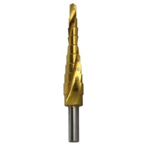 Step Drill Spiral Flute 4-12mm