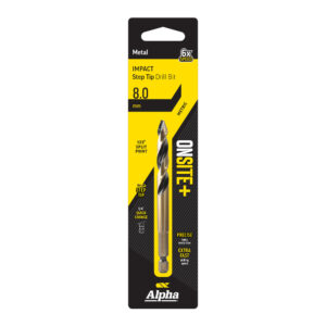 8.0mm | Onsite Plus Impact Step Tip Drill Bit