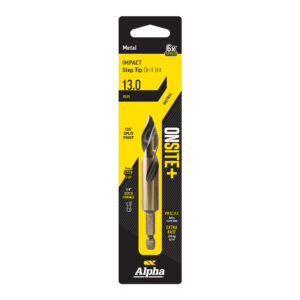 13.0mm | Onsite Plus Impact Step Tip Drill Bit