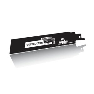 Destructor Demolition - Metal - Recip Blade, 18 TPI, 150mm - 5 Pack