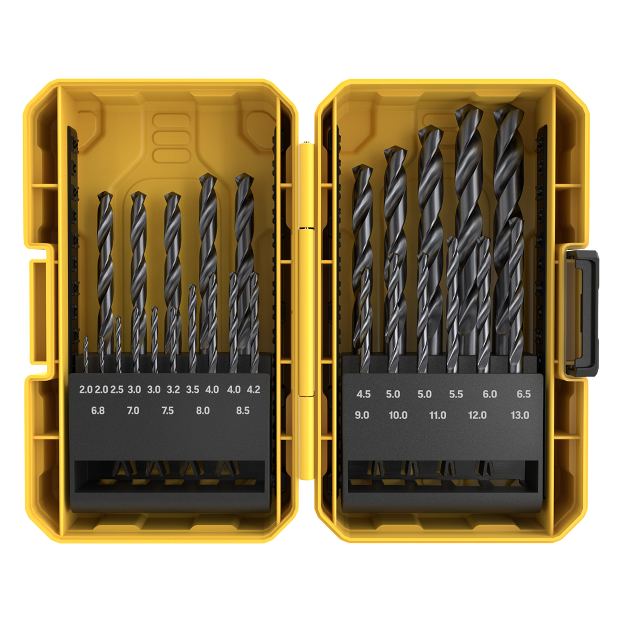 26 Piece | Alpha Black Series Site Ready Metric Tuffbox Pro Drill Set