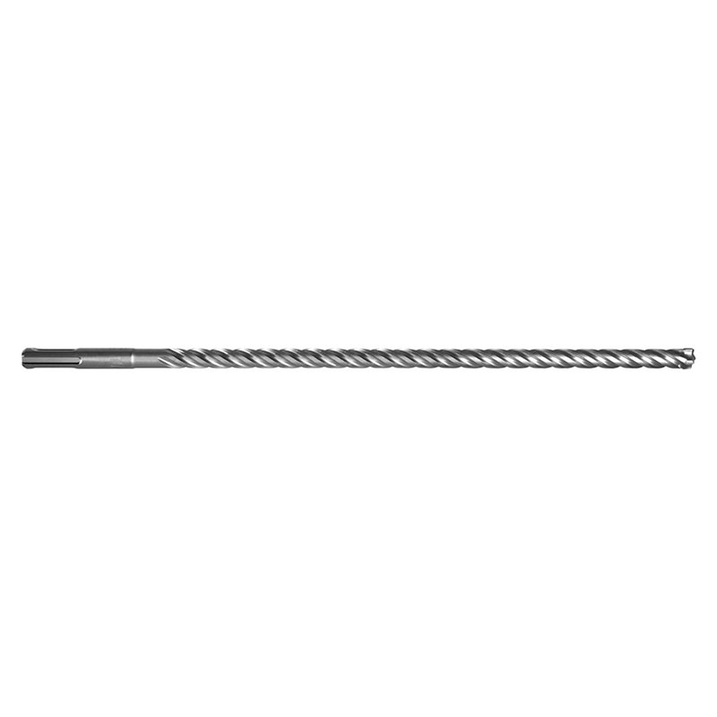 10.0 x 315mm Reo Head SDS Plus 4 Cutter Masonry Drill Carded
