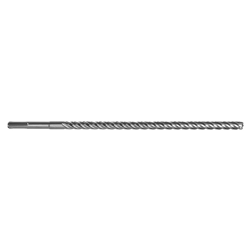 12.0 x 315mm Reo Head SDS Plus 4 Cutter Masonry Drill Carded