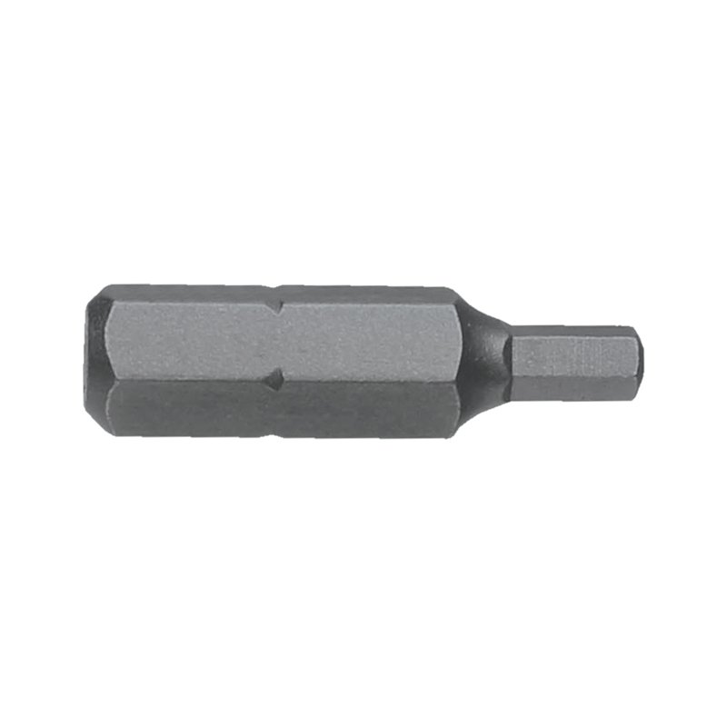 Hex 1/8in x 25mm Insert Driver Bit