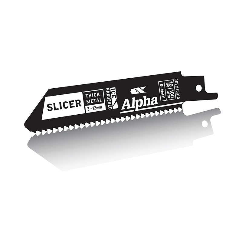 Slicer - Metal - Recip Blade, 10 TPI, 100mm - 5 Pack
