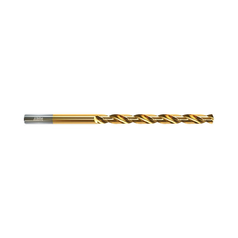 21/64in (8.33mm) Long Series Drill Bit - Gold Series (OAL 165mm)