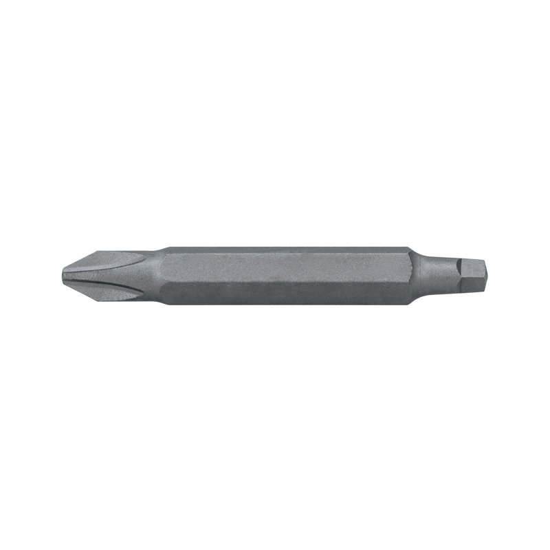 PH2/SQ2 x 50mm Phillips/Square Double Ended Bit