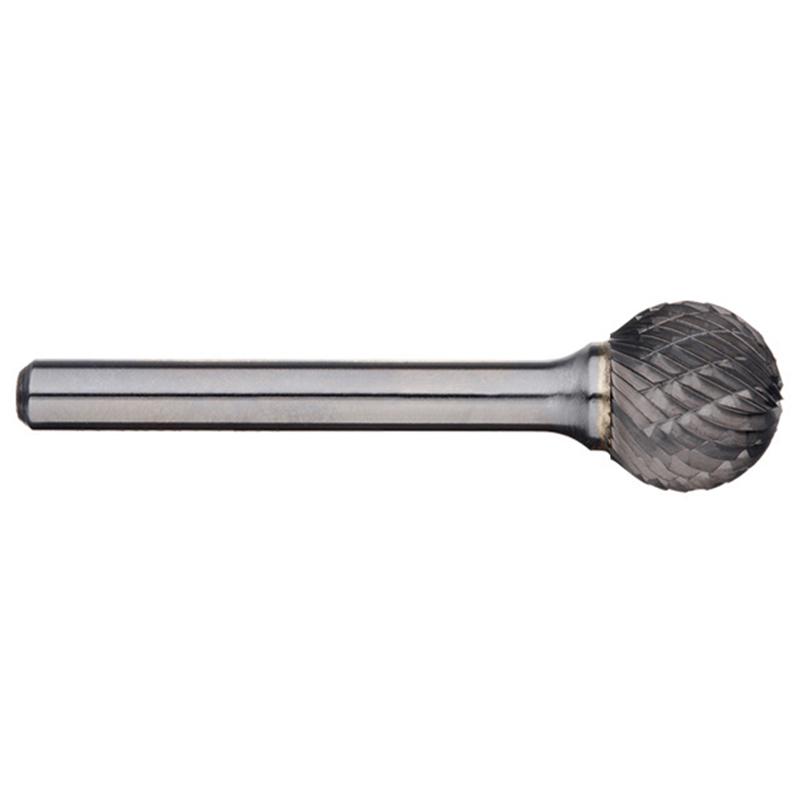 1/2in Ball Carbide Burr - 6in Long