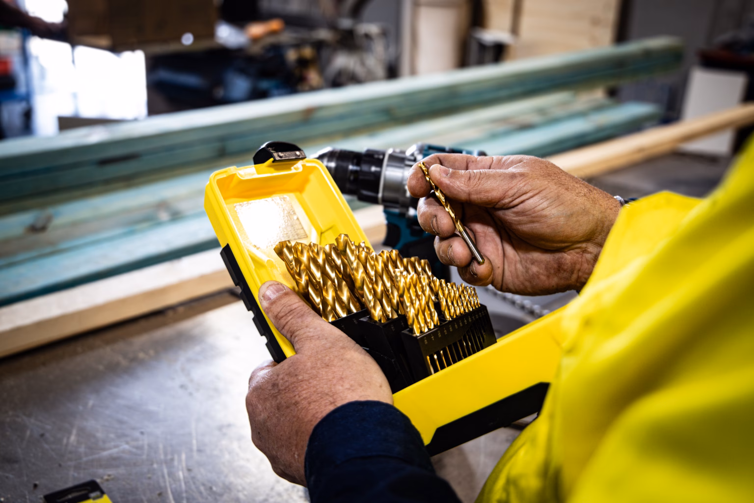 Alpha Gold Series HSS Drill Bits Set