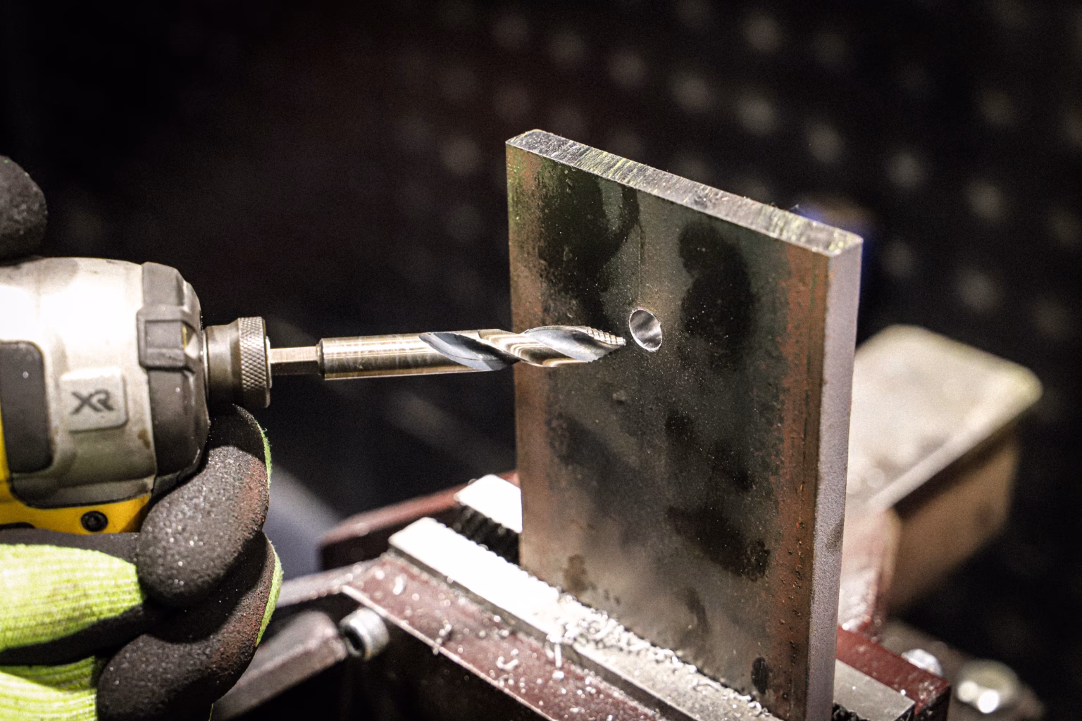 Alpha Onsite+ Step Tip Drill Bits In Action