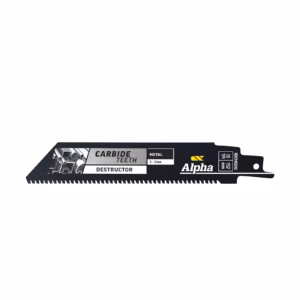 Alpha Carbide Teeth TCT Destructor Metal Recip Blade | 10 TPI - 152mm