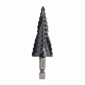 5-25mm | Alpha Onsite Plus Step Drill - Spiral Flute Carded