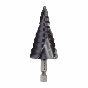 8-32mm | Alpha Onsite Plus Step Drill - Spiral Flute Carded