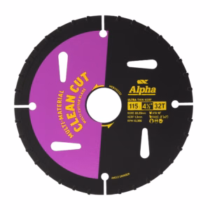 Alpha 115mm TCT Multi Cutter Blade 32T - 22mm Bore